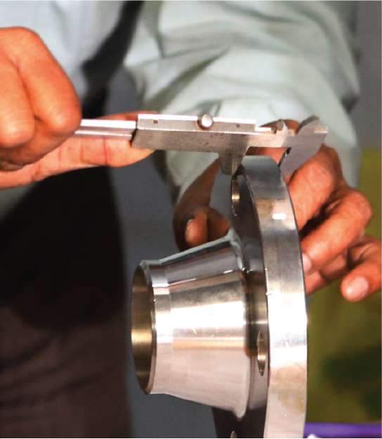 Nickel 1 flange testing